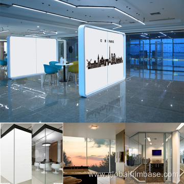 smart glass self-adhesive pdlc film